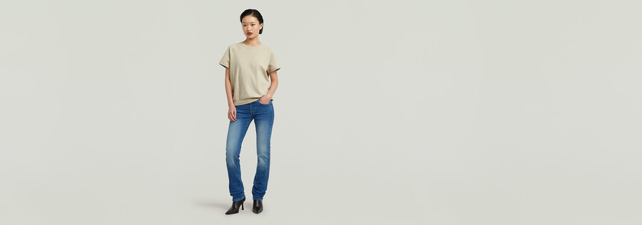 jeans droits midge ii