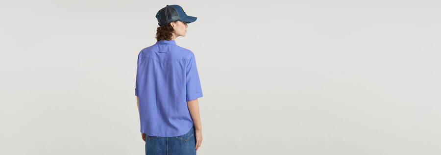 chemise militaire à boutons