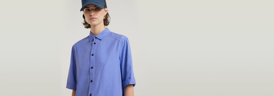 chemise militaire à boutons