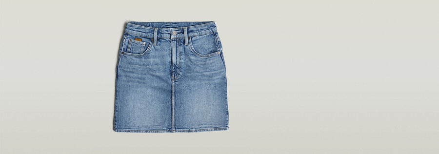 jupe-short viktoria à bords nets