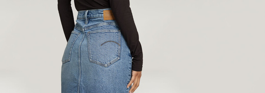 jupe-short viktoria à bords nets