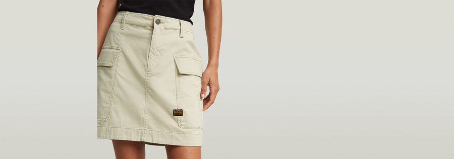 mini-jupe cargo
