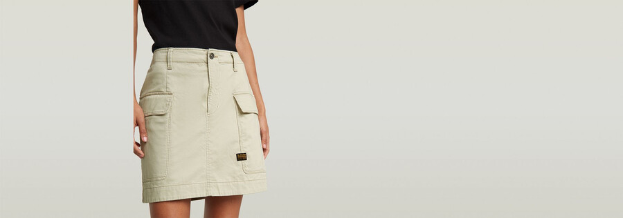 mini-jupe cargo