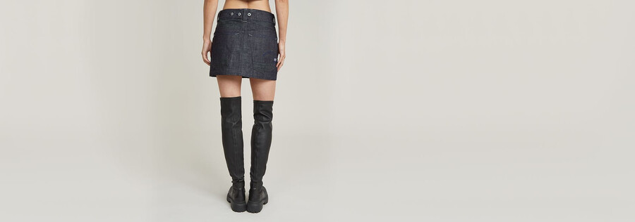 jupe g-star origins bowey selvedge