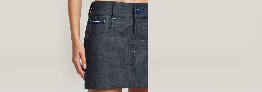 jupe g-star origins bowey selvedge