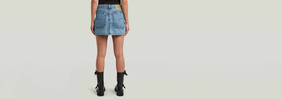 jupe cargo mini