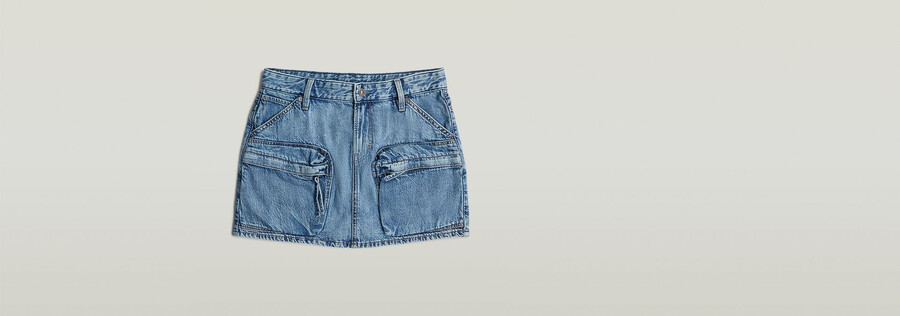 jupe cargo mini