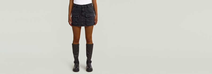 jupe cargo mini