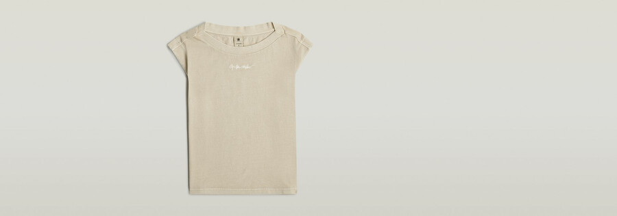 haut surteint avec logo mini g-script