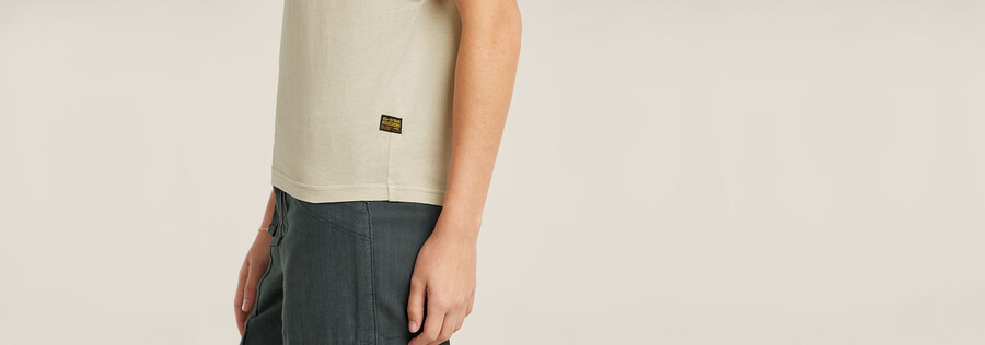haut surteint avec logo mini g-script