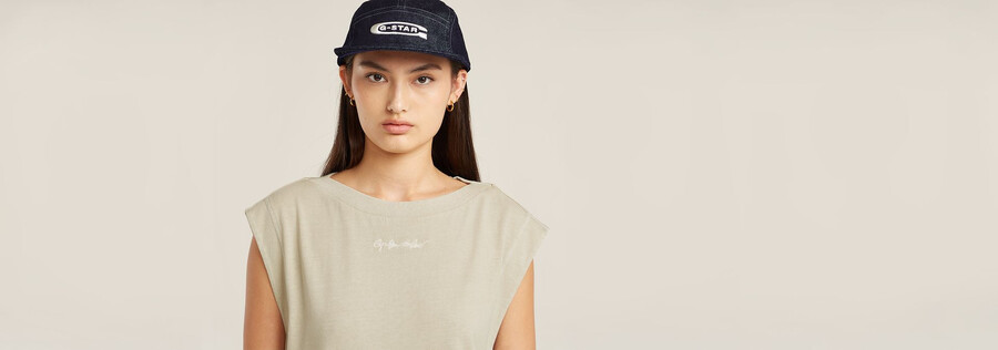 haut surteint avec logo mini g-script