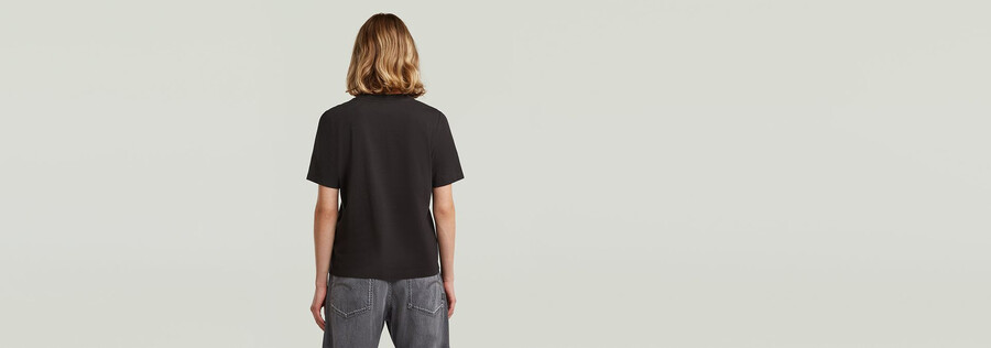 t-shirt graphique à texte