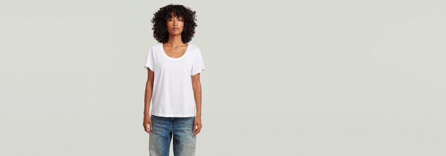 t-shirt à col rond