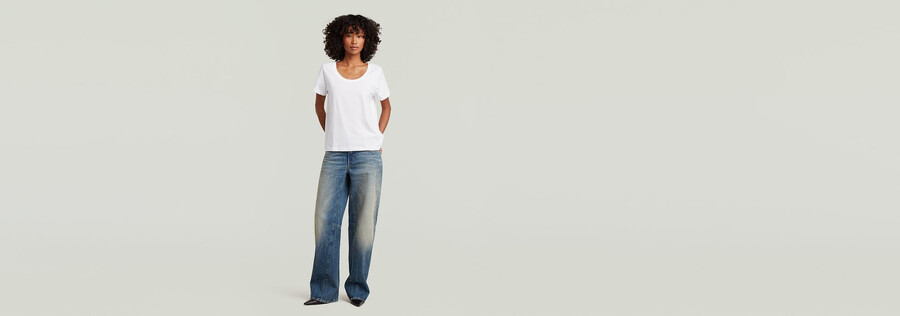 t-shirt à col rond