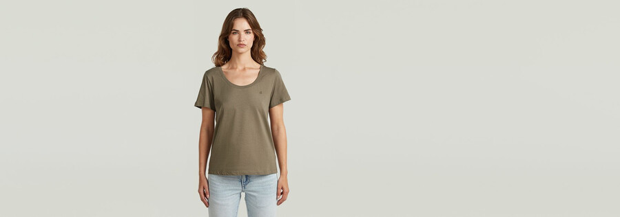 t-shirt à col rond