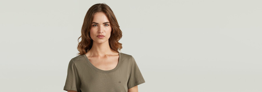 t-shirt à col rond