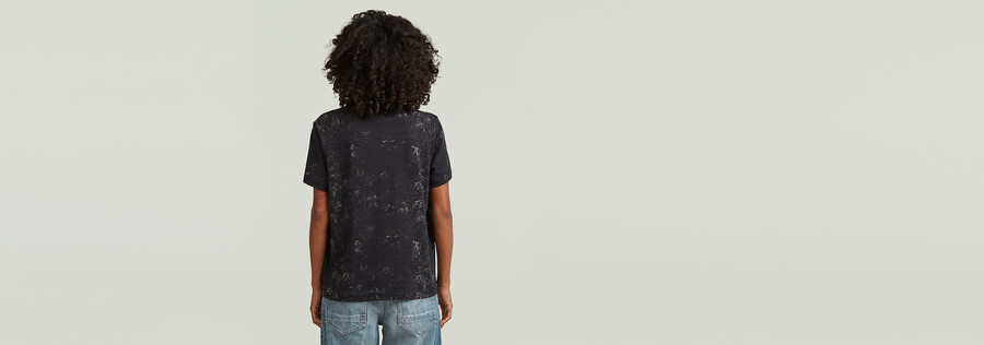 t-shirt imprimé intégral