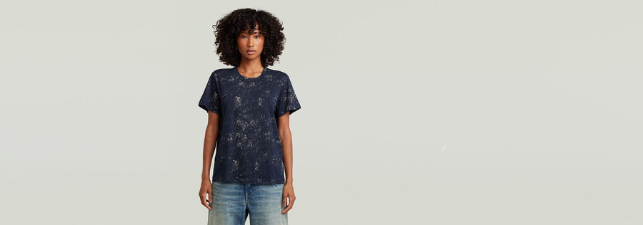t-shirt imprimé intégral