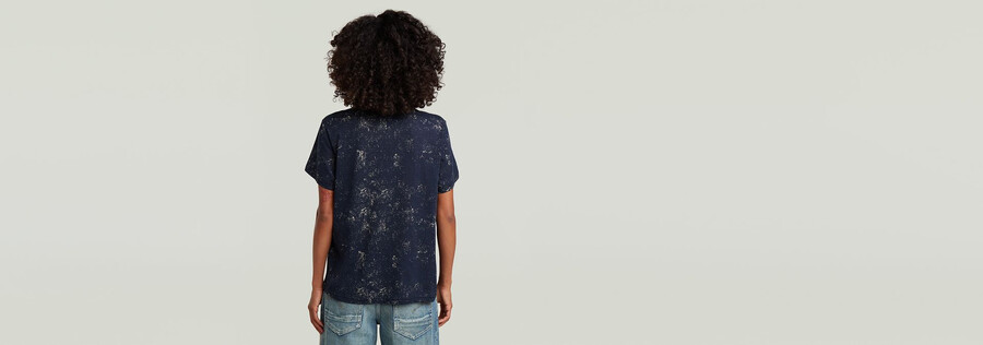 t-shirt imprimé intégral