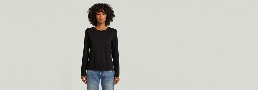 t-shirt à couture avant