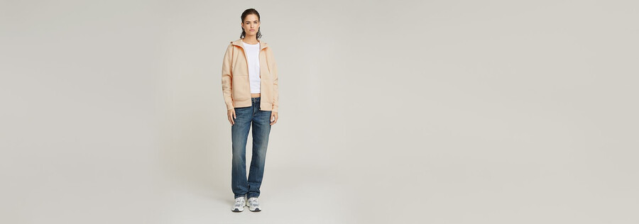 pull à capuche zippé premium core 2.1