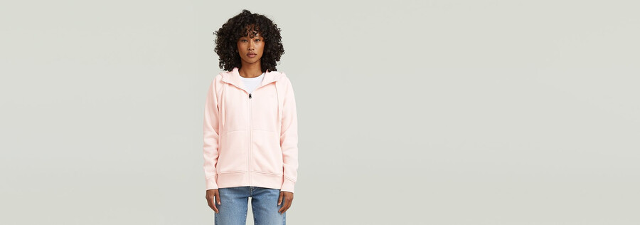 sweat à capuche zippé premium core 2.1