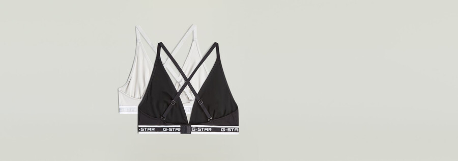 soutien-gorge triangle multi-positions lot de 2