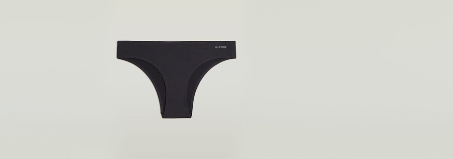 lot de 3 slips hipster sans marques de sous-vêtements