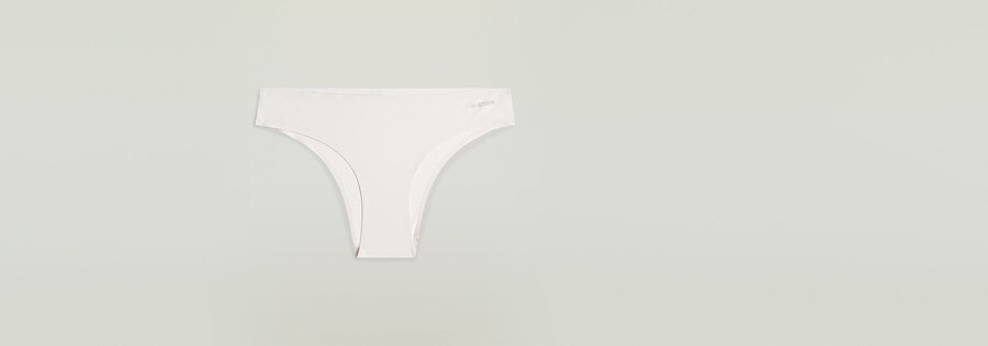 lot de 3 slips hipster sans marques de sous-vêtements
