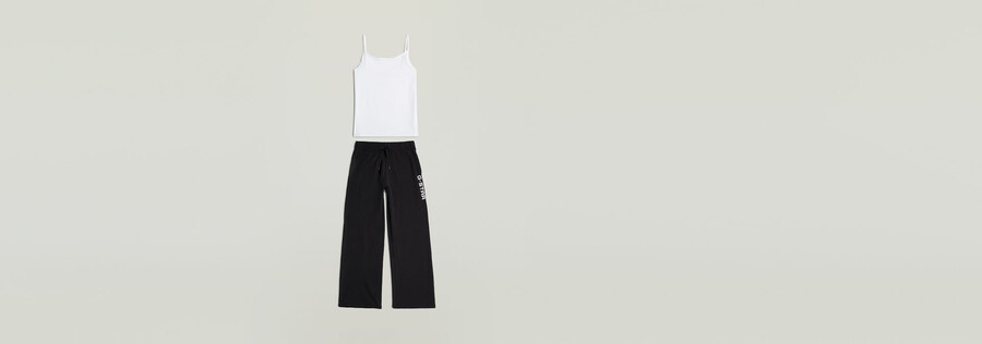 ensemble pyjama débardeur et pantalon large