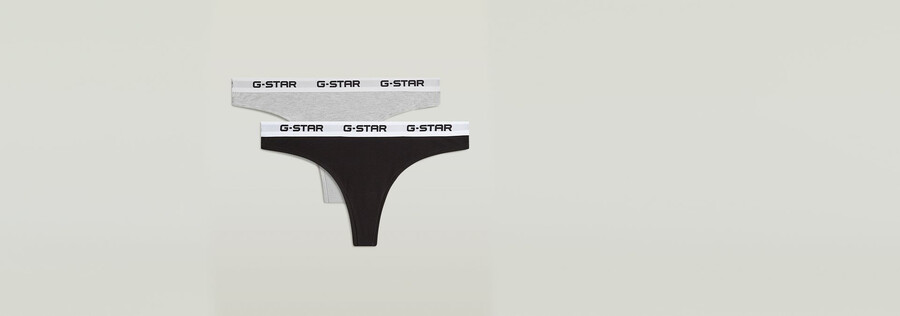 lot de 2 slips string