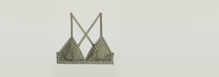 soutien-gorge triangle en maille lot de 2