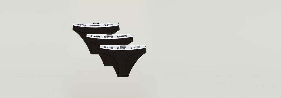 lot de 3 slips hipster