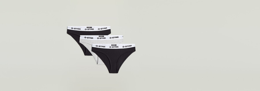 lot de 3 slips hipster