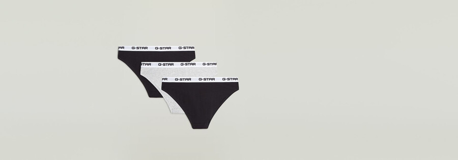 lot de 3 slips hipster