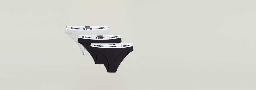 lot de 3 slips hipster