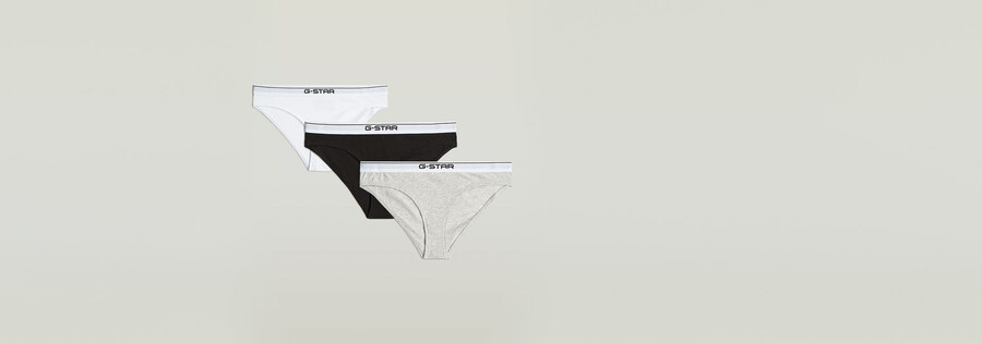 lot de 3 slips hipster