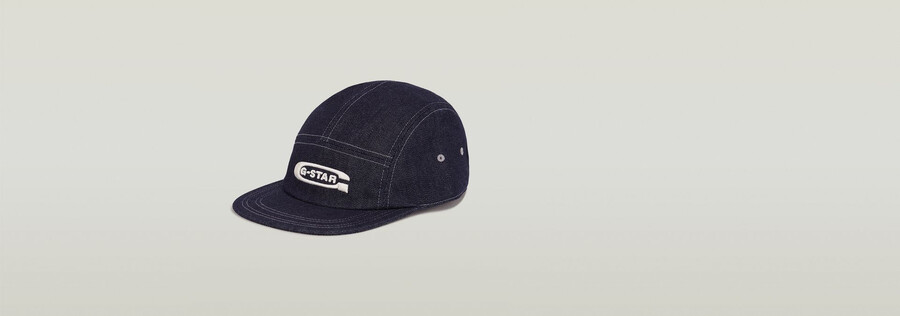 casquette à visière plate et 5 panneaux