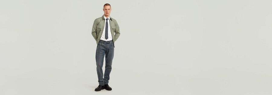 cravate en chambray