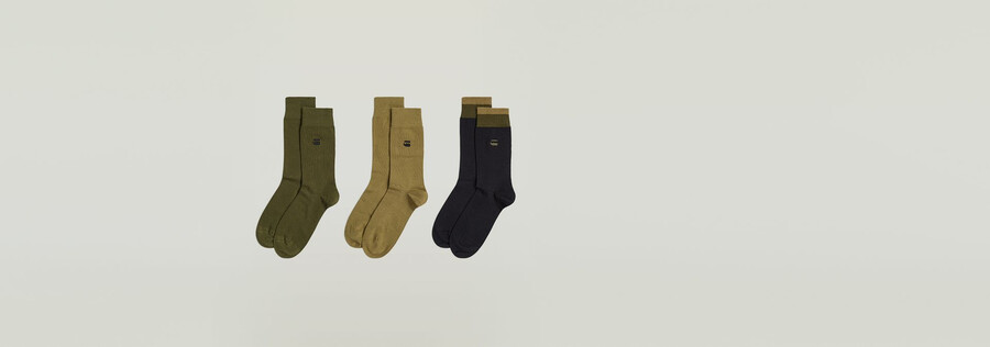lot de 3 paires de chaussettes