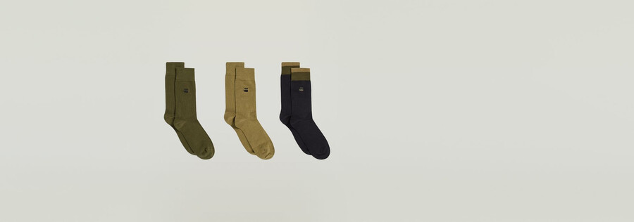 lot de 3 paires de chaussettes