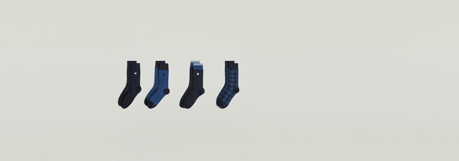 lot de 4 paires de chaussettes multicolores