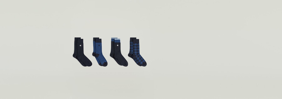 lot de 4 paires de chaussettes multicolores