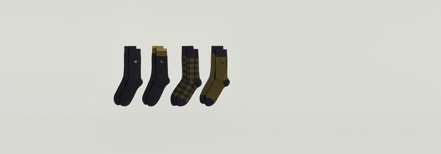 lot de 4 paires de chaussettes multicolores