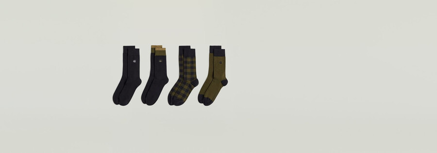 lot de 4 paires de chaussettes multicolores