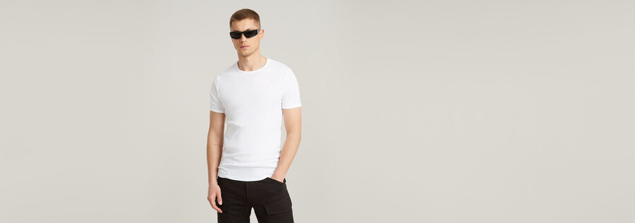 lot de 2 t-shirts basiques