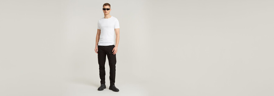 lot de 2 t-shirts basiques
