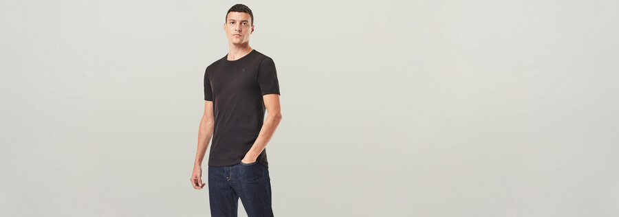 lot de 2 t-shirts basiques