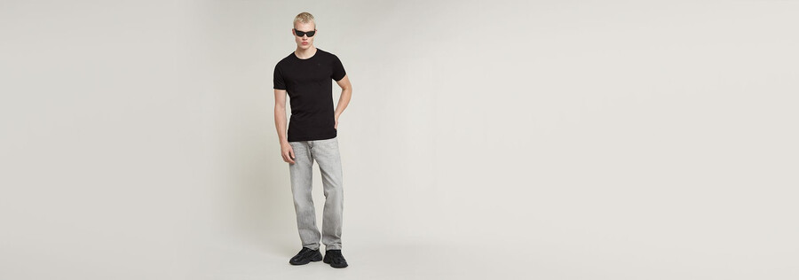 lot de 2 t-shirts basiques