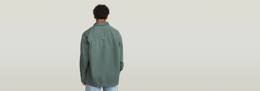 chemise à coupe carrée